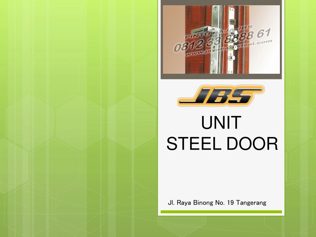 unit steel door
