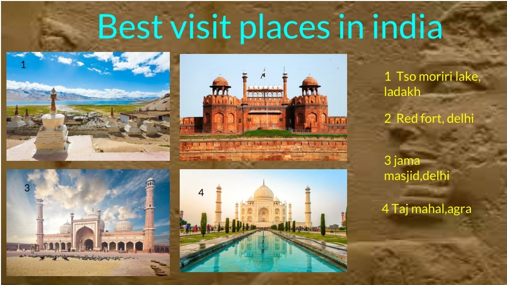 best visit places in india