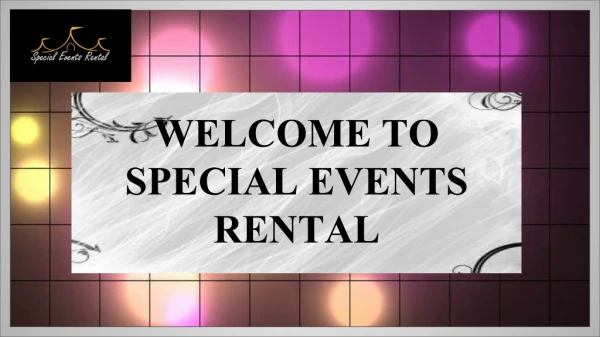 Tent Decorative Lighting in Los Angeles | Special Events Rental