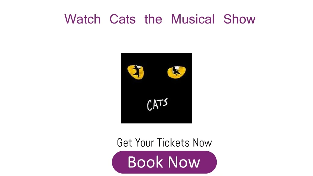 watch cats the musical show