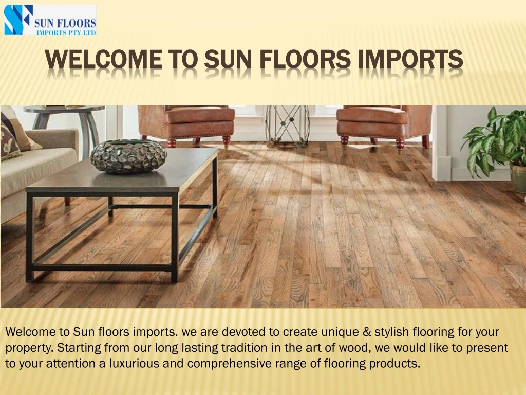 welcome to sun floors imports
