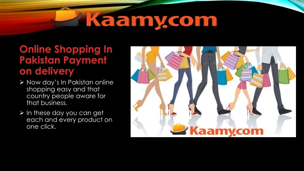 online shopping in pakistan payment on delivery