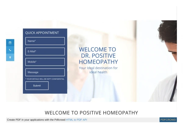 Best Homeopathy Clinics in Dilsukhnagar, HYD| Dr Positive Homeopathy