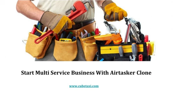 Start Multi-Service Business with Airtasker Clone