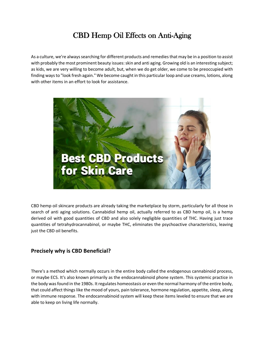 cbd hemp oil effects on anti cbd hemp oil effects