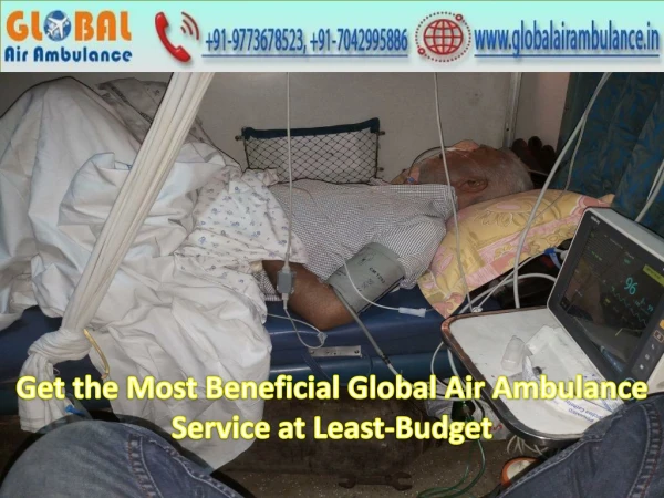 Global Air Ambulance in Delhi with Advanced Medical Evacuation Service