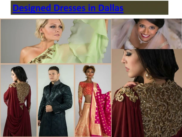 Custom Designed Dresses in Dallas