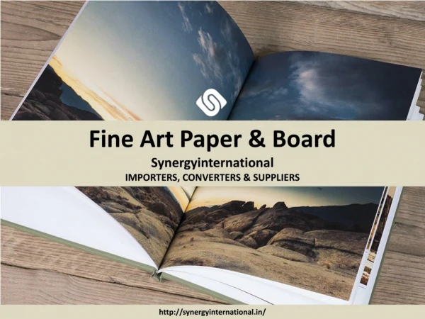 Fine Art Paper and Board