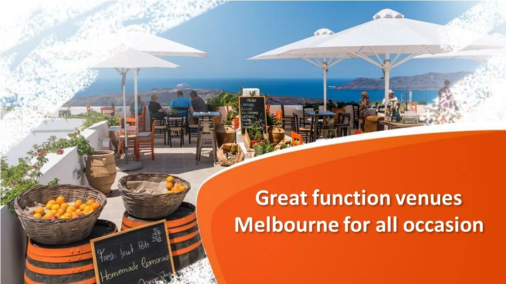 great function venues melbourne for all occasion