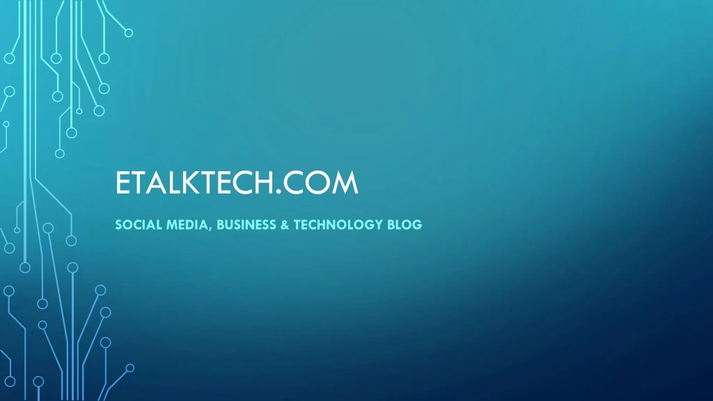 etalktech com