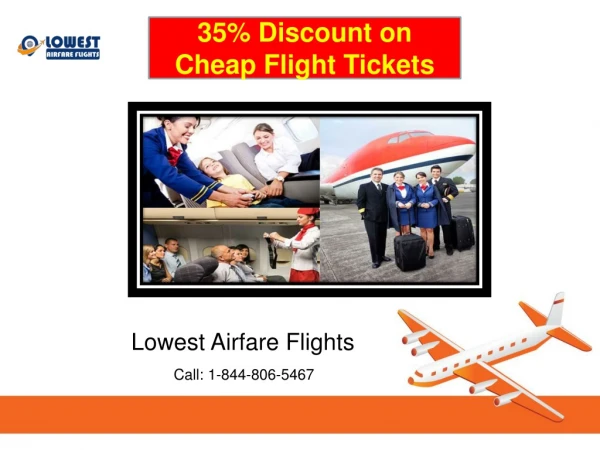 35% Discount on Cheap Flight Tickets
