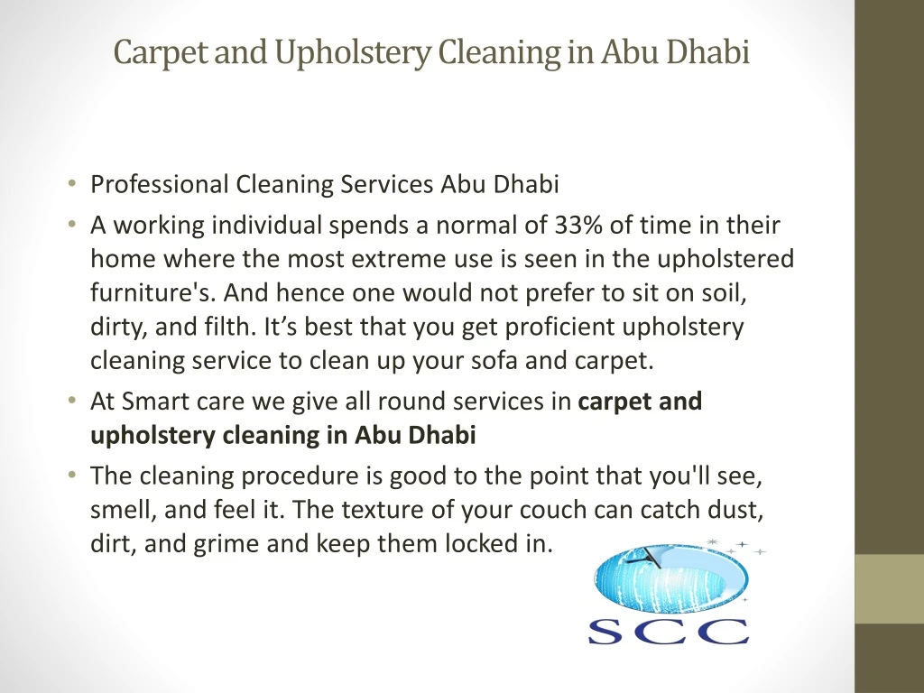 carpet and upholstery cleaning in abu dhabi