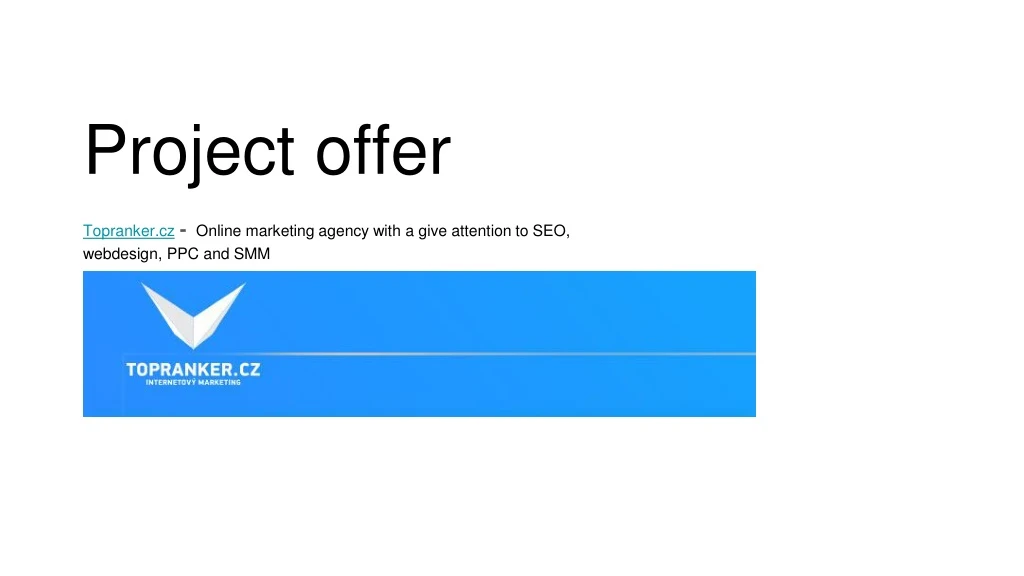 project offer