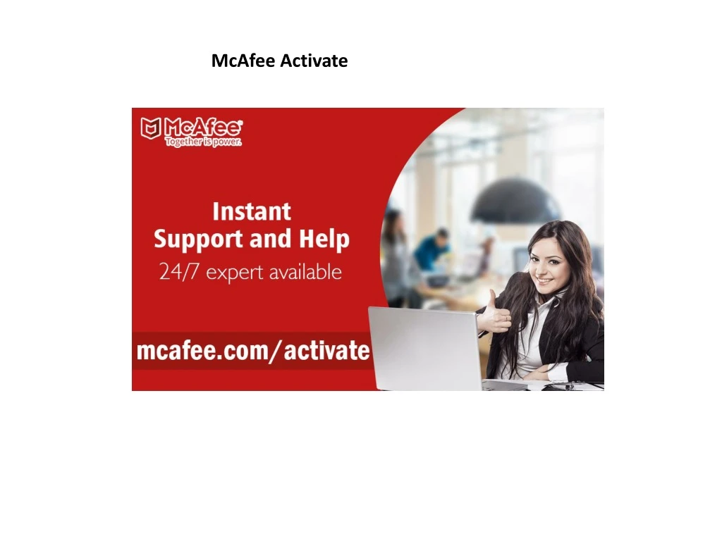 mcafee activate