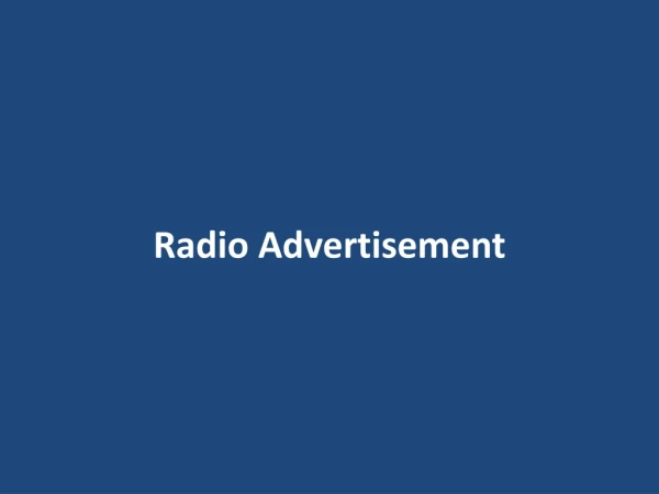 Use of radio advertisment by radio advertising company in Pune | Movesoft