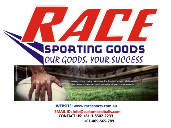 Race Sporting Goods Online in Australia