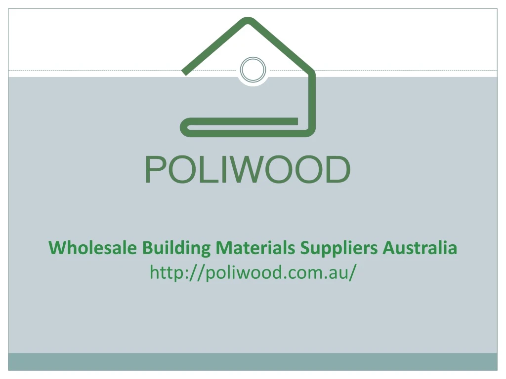 wholesale building materials suppliers australia http poliwood com au