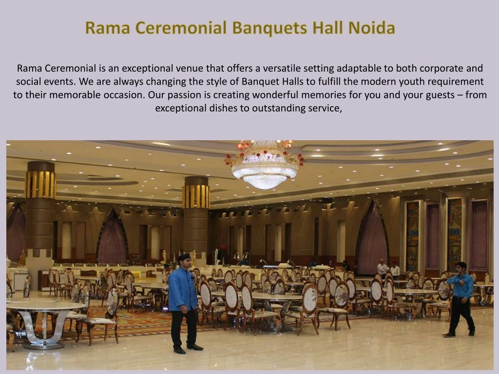 rama ceremonial banquets hall noida