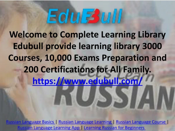 Russian Language Learning App