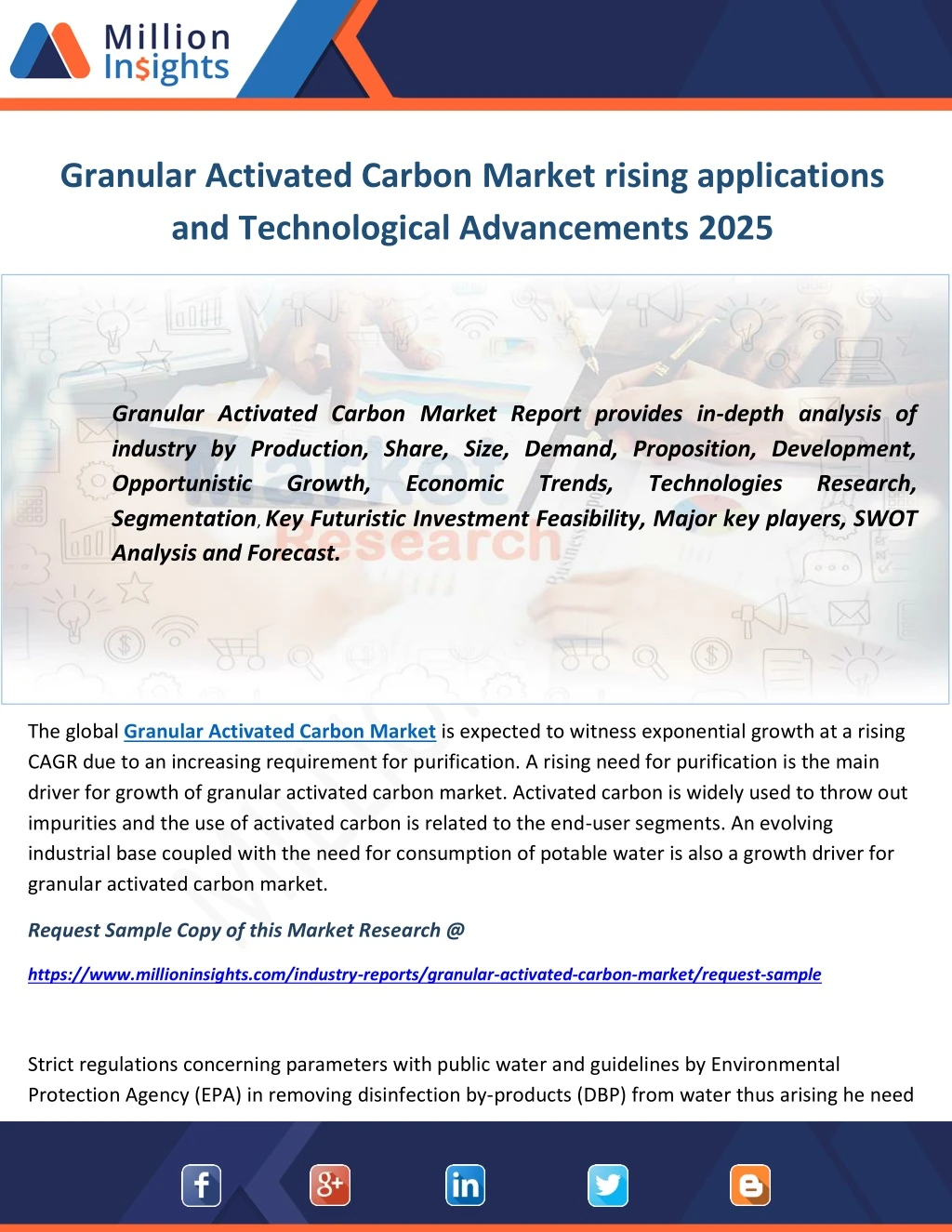 granular activated carbon market rising