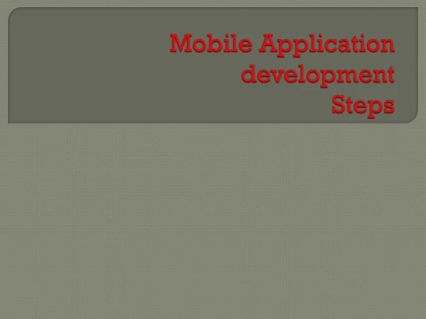 Mobile App Development Company in Dubai