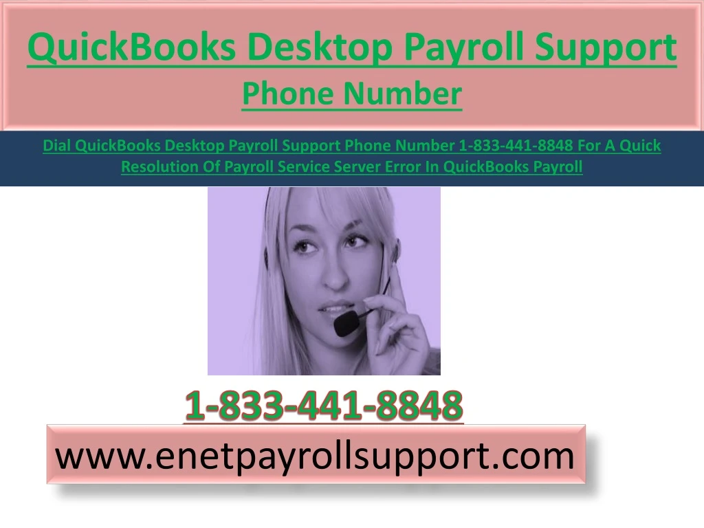 quickbooks desktop payroll support phone number