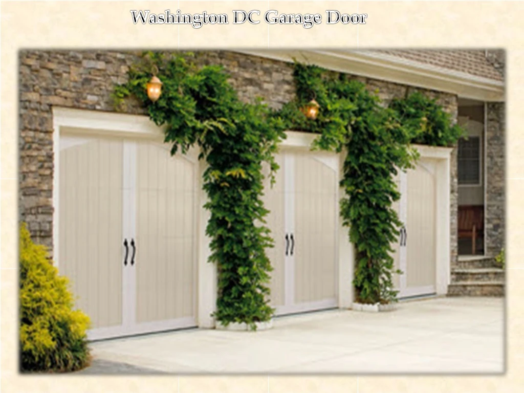 washington dc garage door