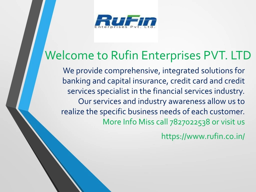 welcome to rufin enterprises pvt ltd