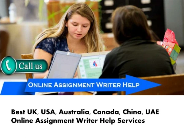 Online Assignment Writer Help