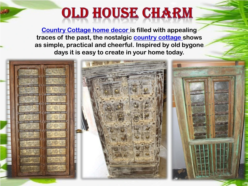 old house charm