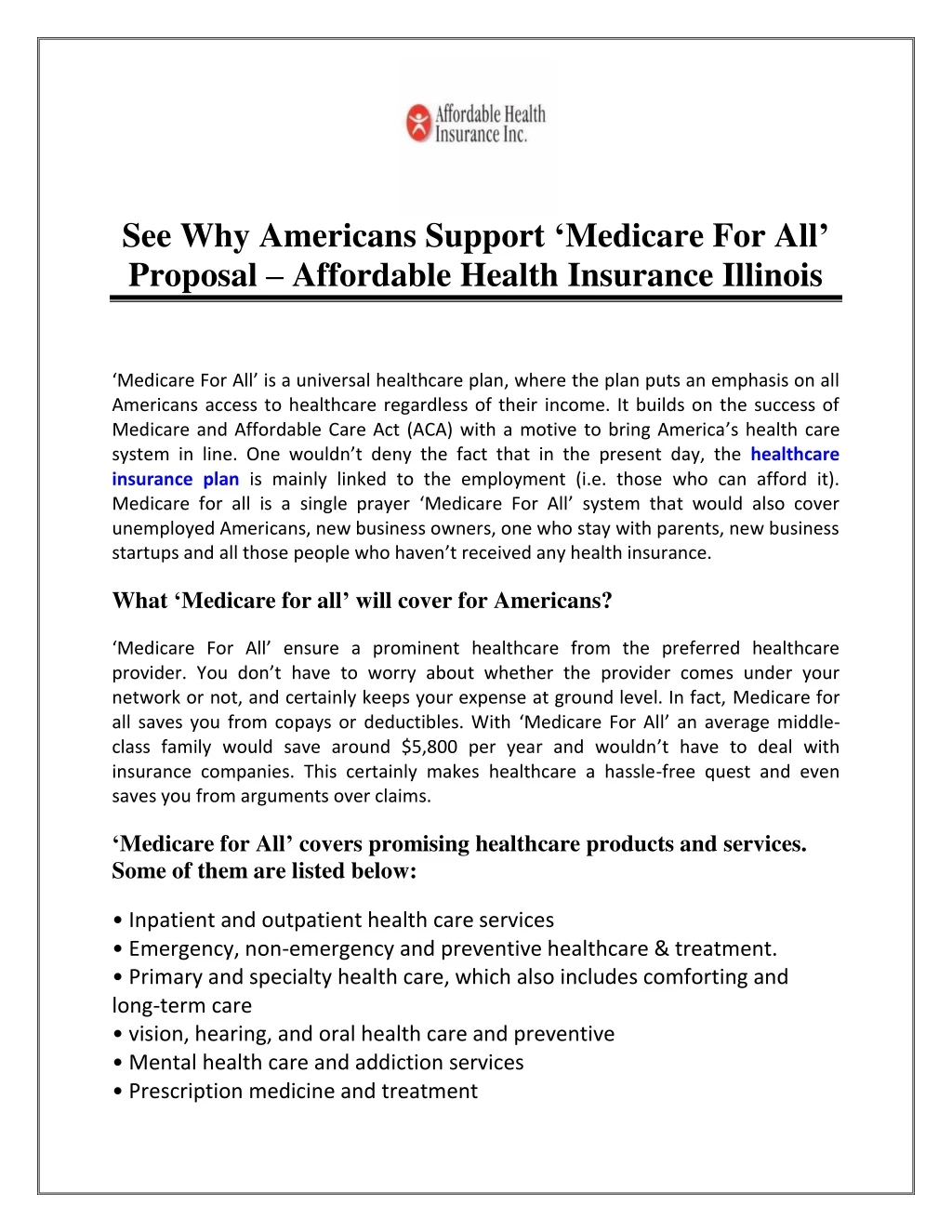 see why americans support medicare