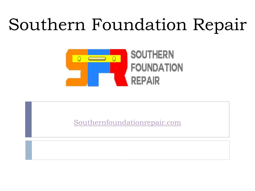 southern foundation repair