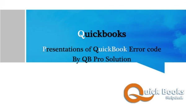 Instant fix your QuickBooks Error 30159 | Qb Pro Solution