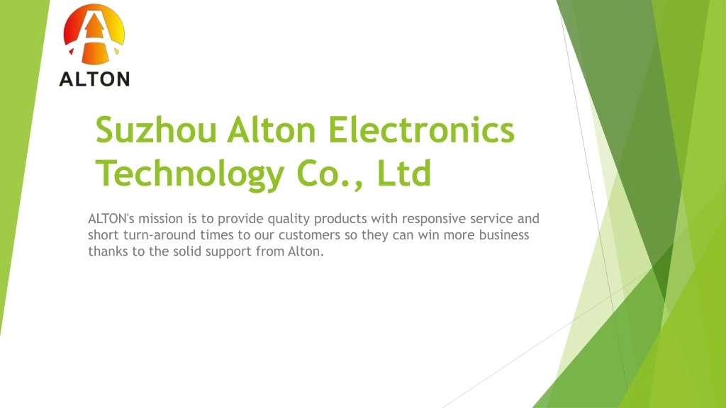 suzhou alton electronics technology co ltd