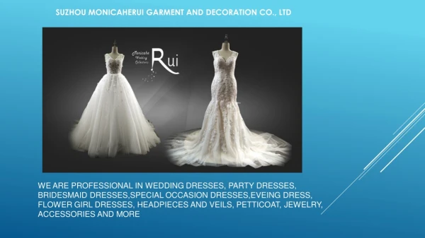 Best Wedding dresses Manufacturers