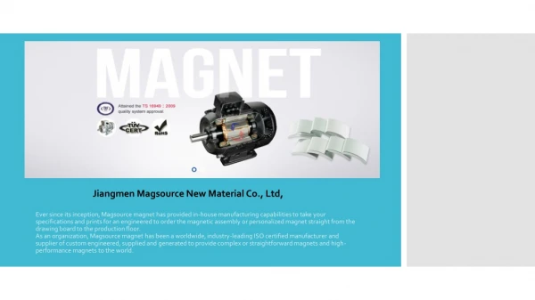 Your Trusted Magnets Manufacturers and Suppliers