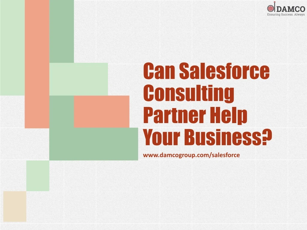 can salesforce consulting partner help your business