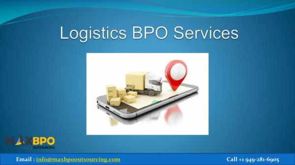 Logistics BPO Services - Max BPO