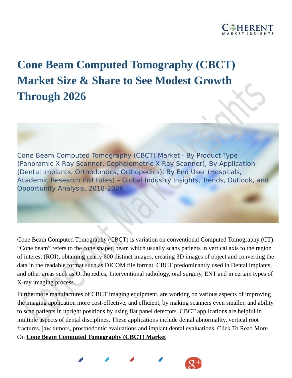 cone beam computed tomography cbct market size