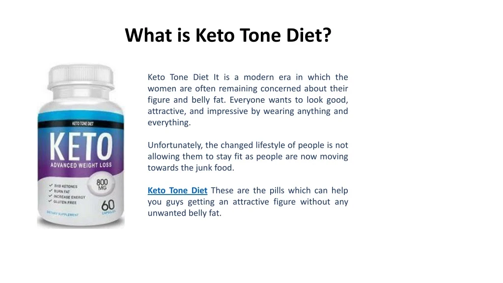 what is keto tone diet