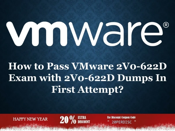 VMware 2V0-622D Actual Exam Dumps Questions