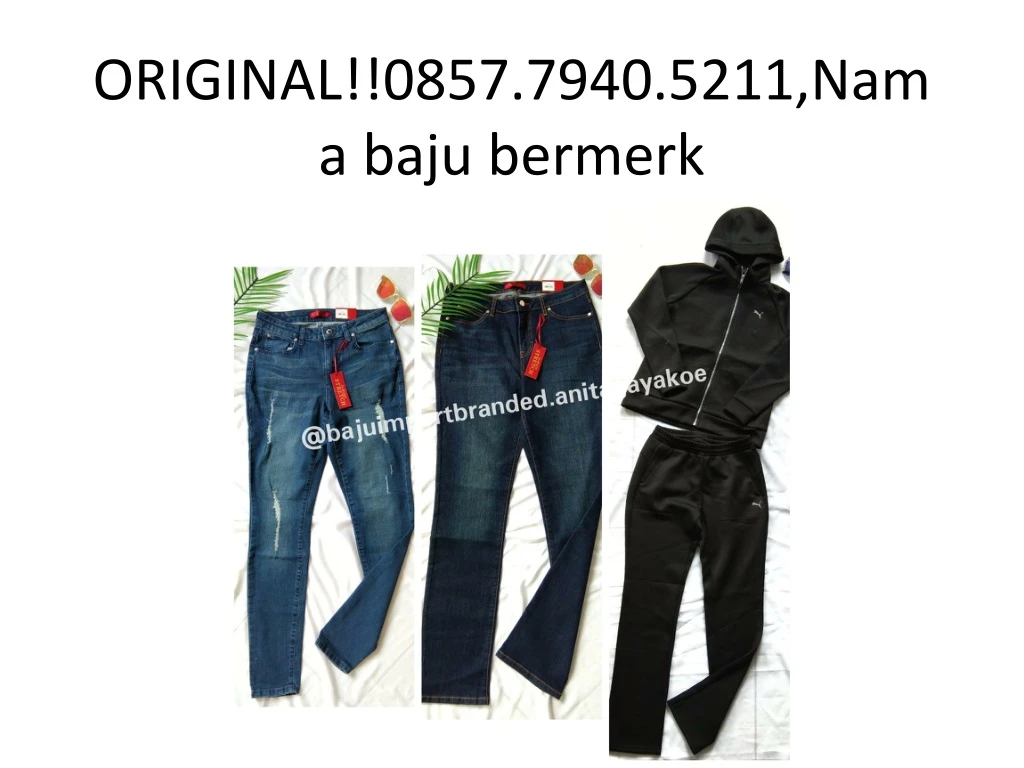 original 0857 7940 5211 nam a baju bermerk