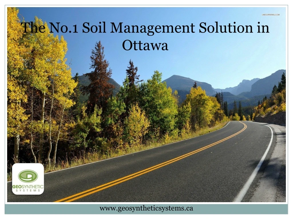 the no 1 soil management solution in ottawa