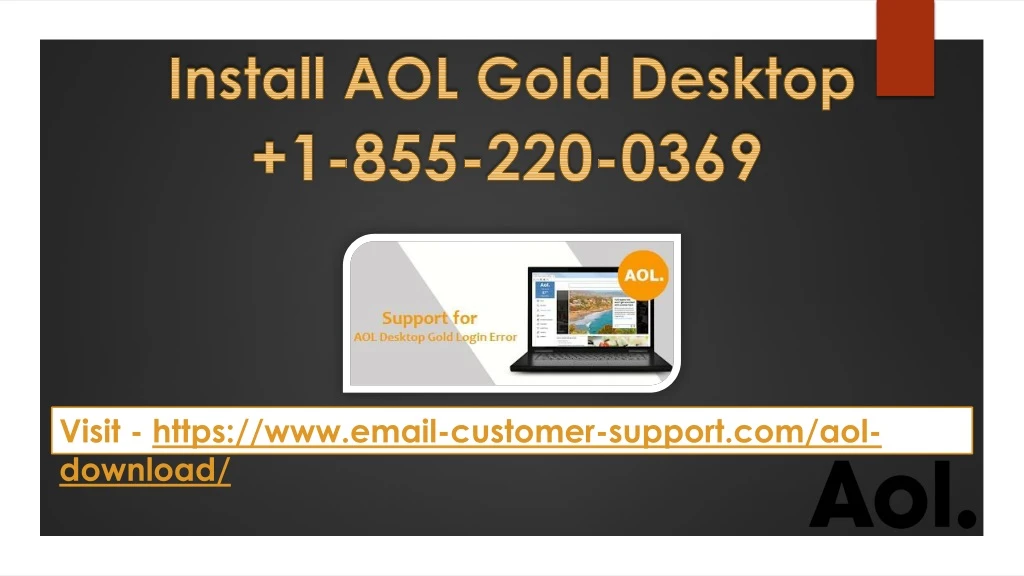 install aol gold desktop