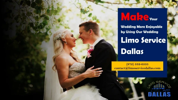 Wedding Limo Service Dallas