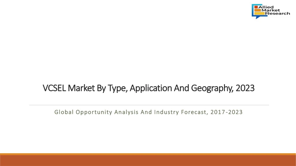 vcsel market by type application and geography 2023