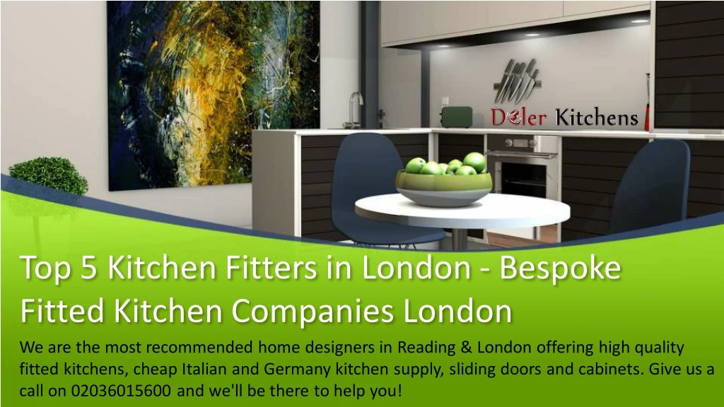top 5 kitchen fitters in london bespoke fitted