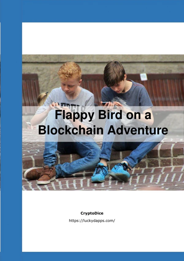 Flappy Bird on a Blockchain Adventure