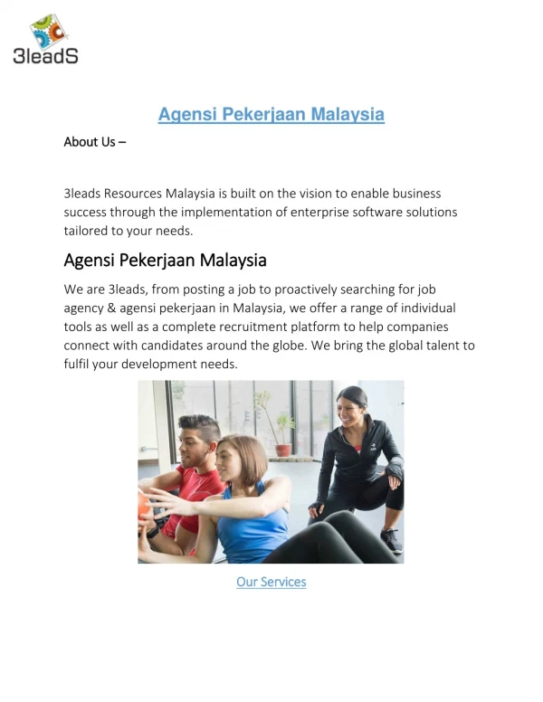 Agensi Pekerjaan Malaysia