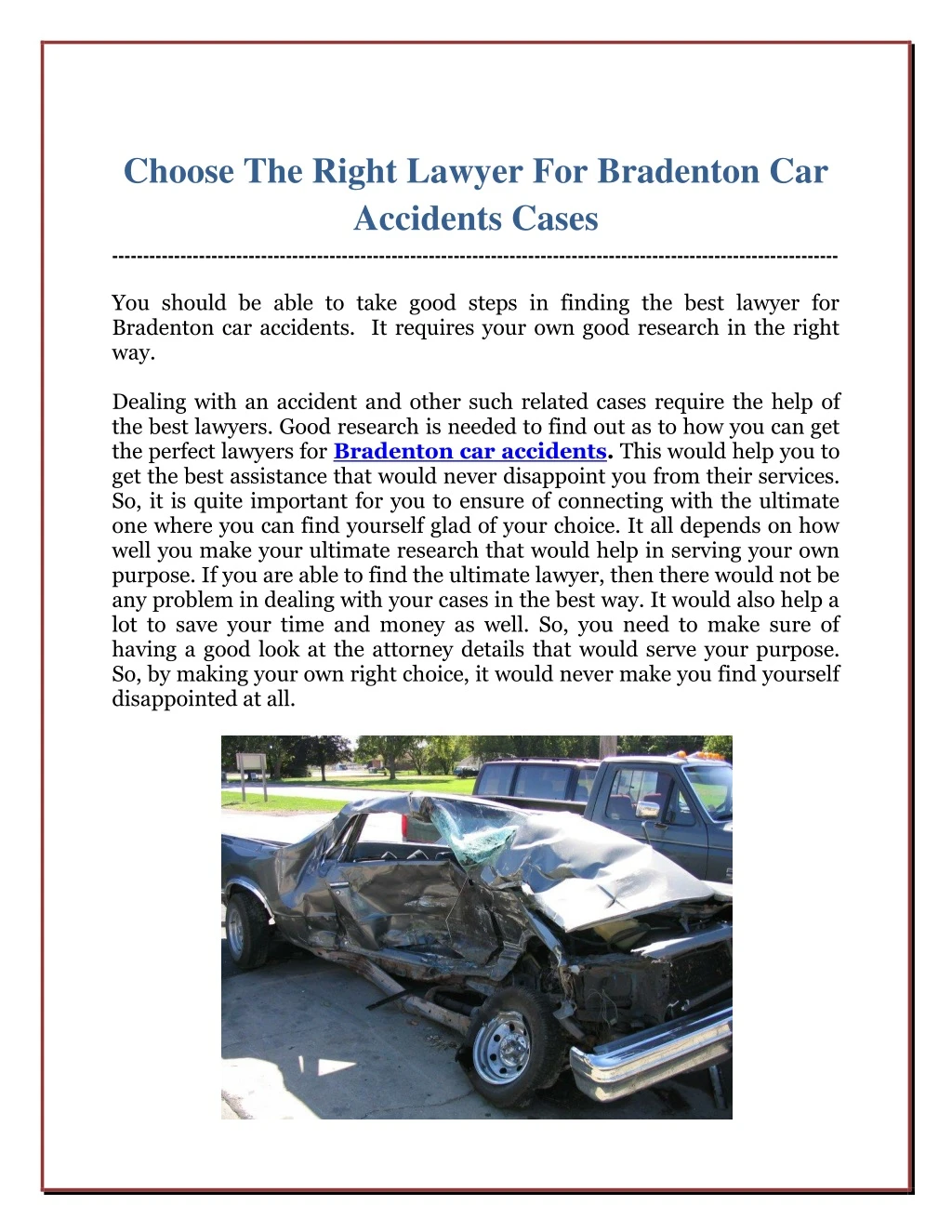 choose the right lawyer for bradenton